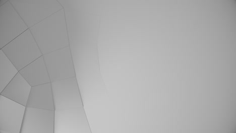 abstracto superficie geométrica blanca cuádruple bucle patrón mínimo limpio, fondo 3d para la presentación de negocios. ilustración de renderizado 3d
