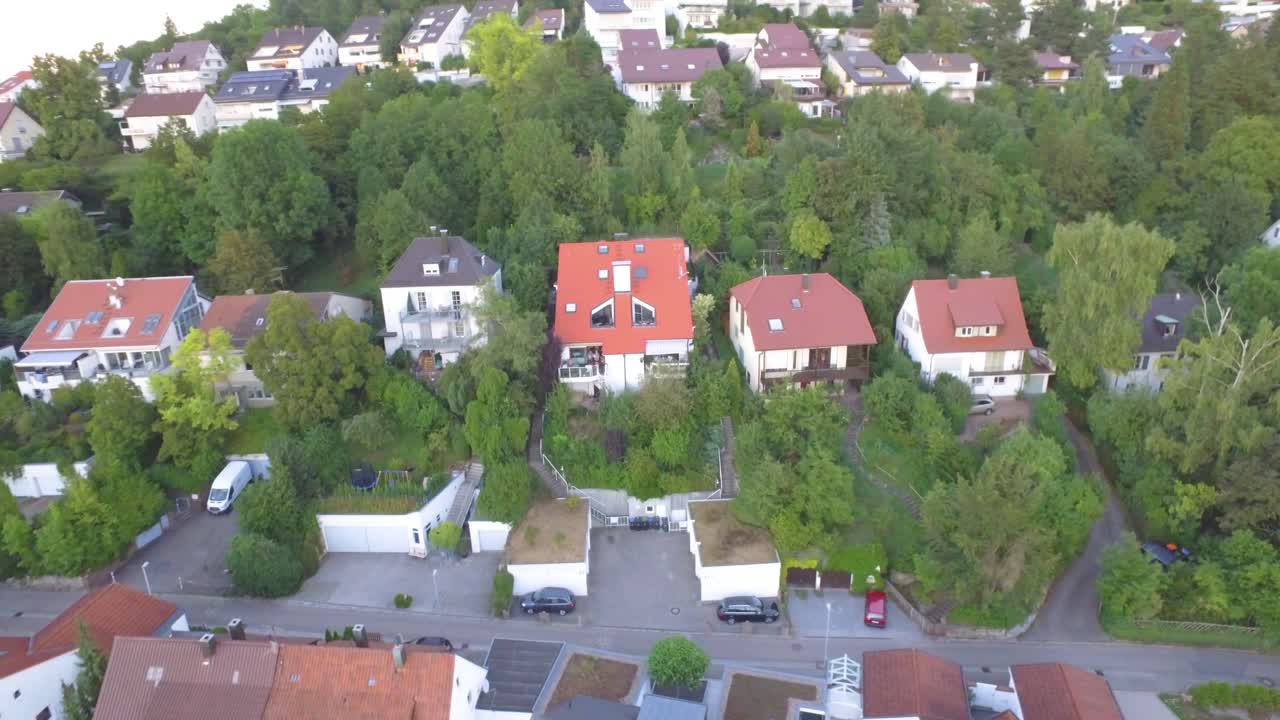 조감도. 레온베르크의 도시 풍경