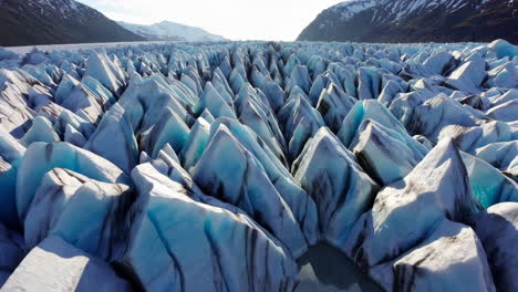 glacier landscape in iceland