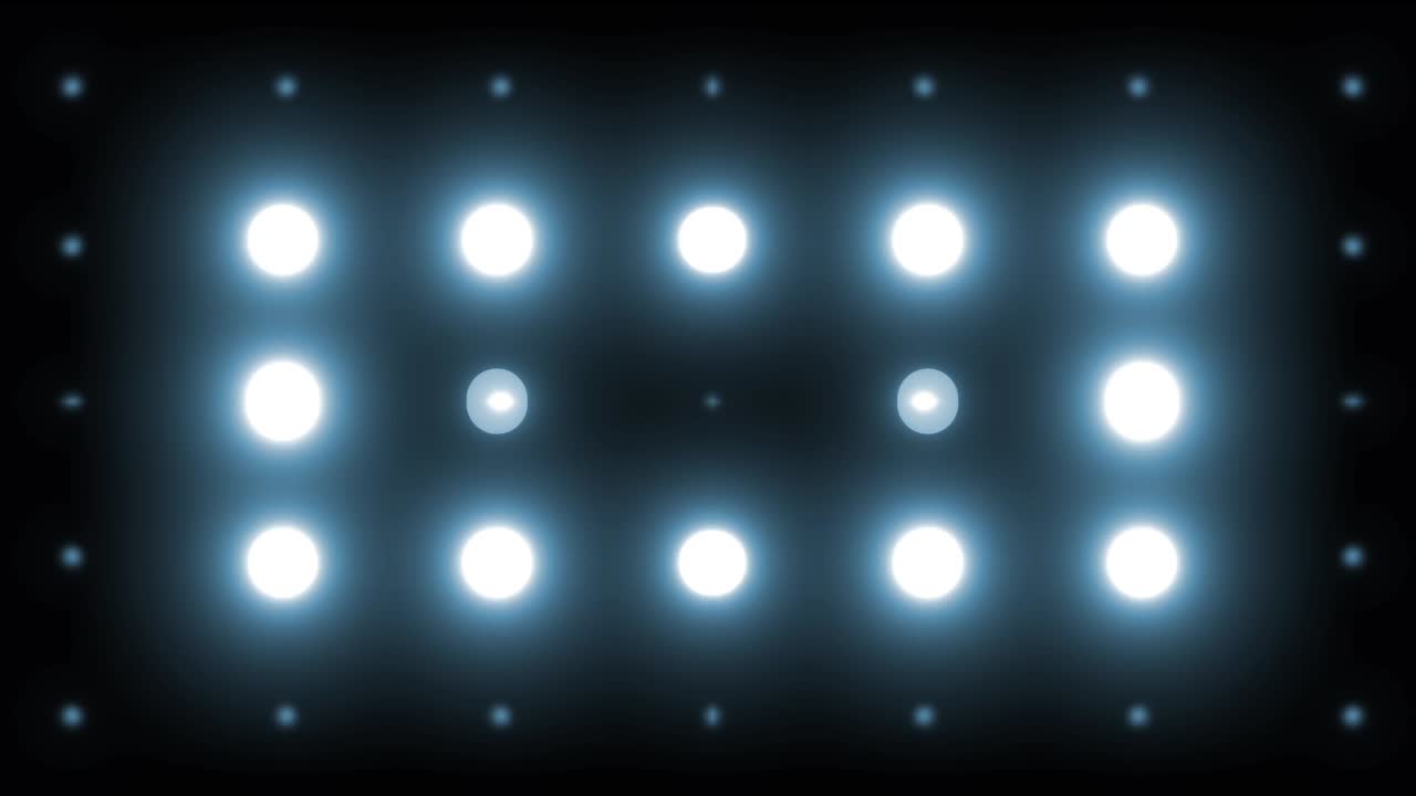 patrón de luces de escenario