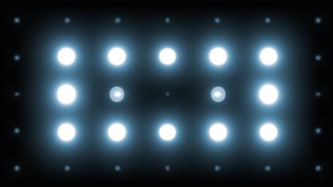 patrón de luces de escenario