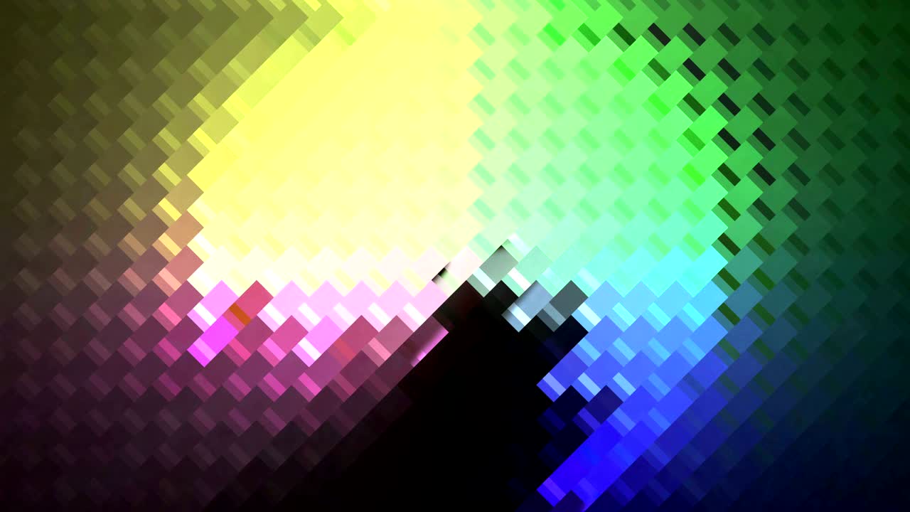 bucle de fondo de neón abstractamente colorido