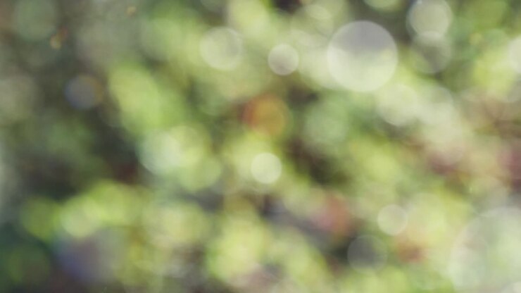 Abstract spring background with bokeh