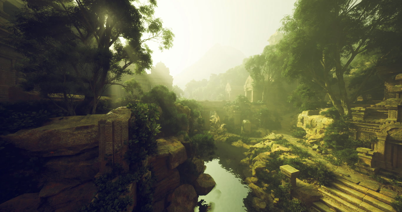 Tranquil gorge with towering walls and calm reflective waters