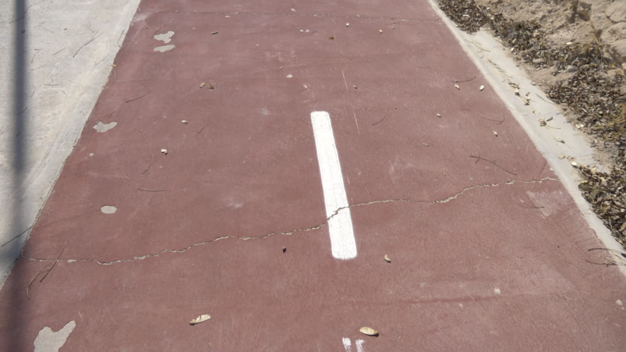 골프 리조트에서 스페인의 사이클 레인