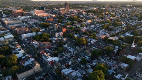 Evening-light-in-Allentown-Pennsylvania