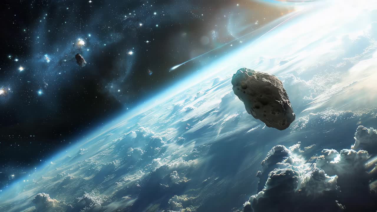 asteroide que se acerca a la tierra