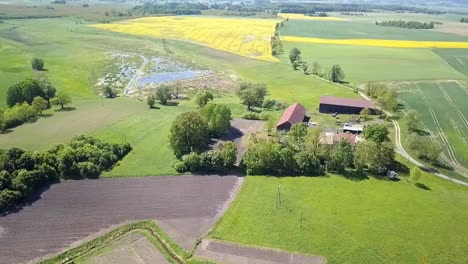 Landschaft-Luftaufnahme