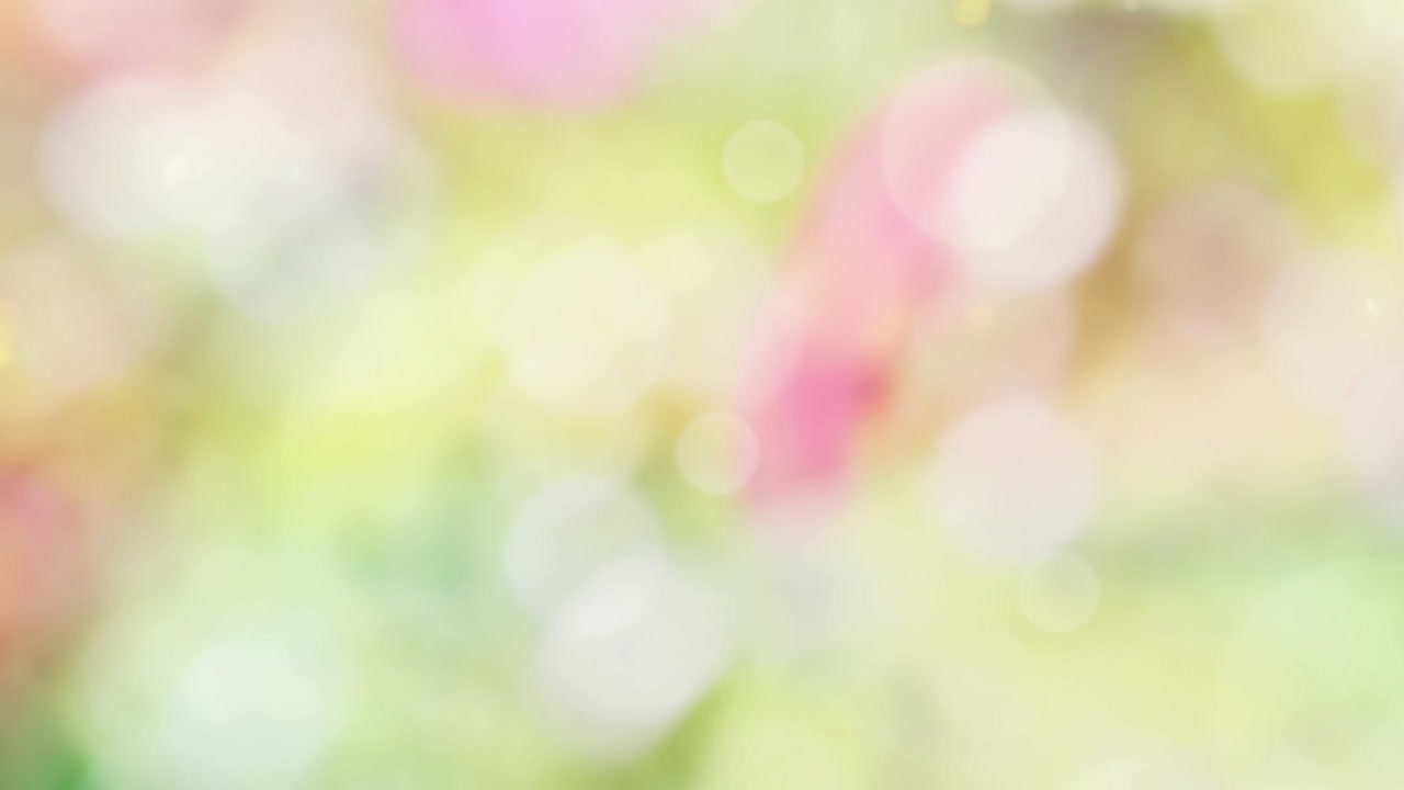 보케와 함께 추상적인 스프링 배경