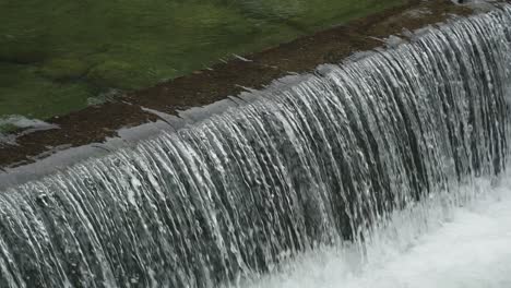 sheer waterfall cascade, pristine nature scene