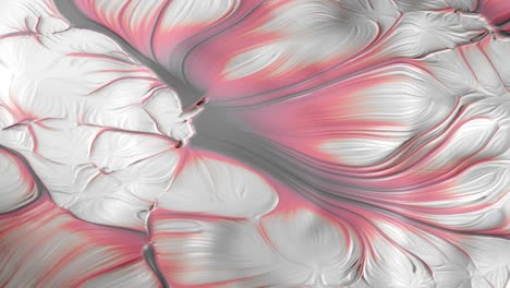 4k abstract paint ripples.