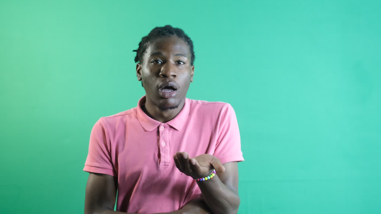 Black Man Surprised Face