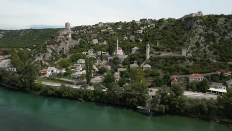 historical riverside pocitelj