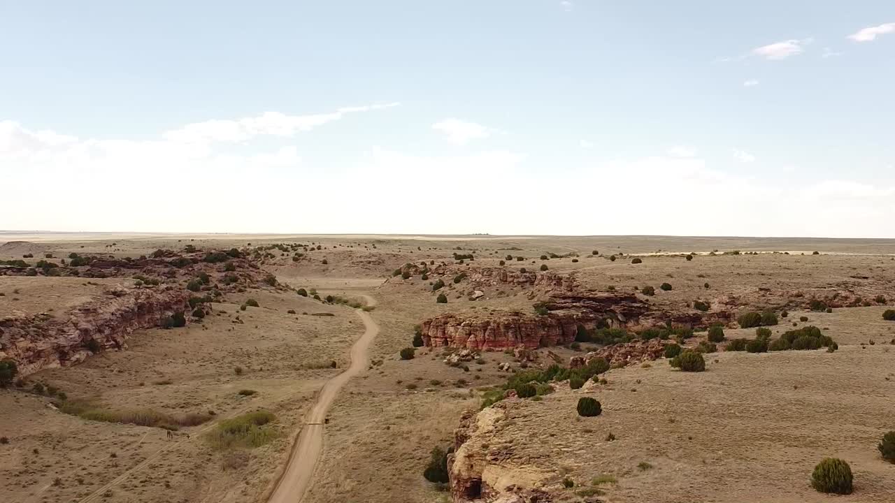 cañón pintado en el sureste de colorado