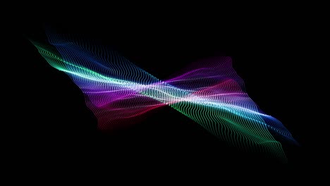 fondo de animación abstracto de movimiento gráfico