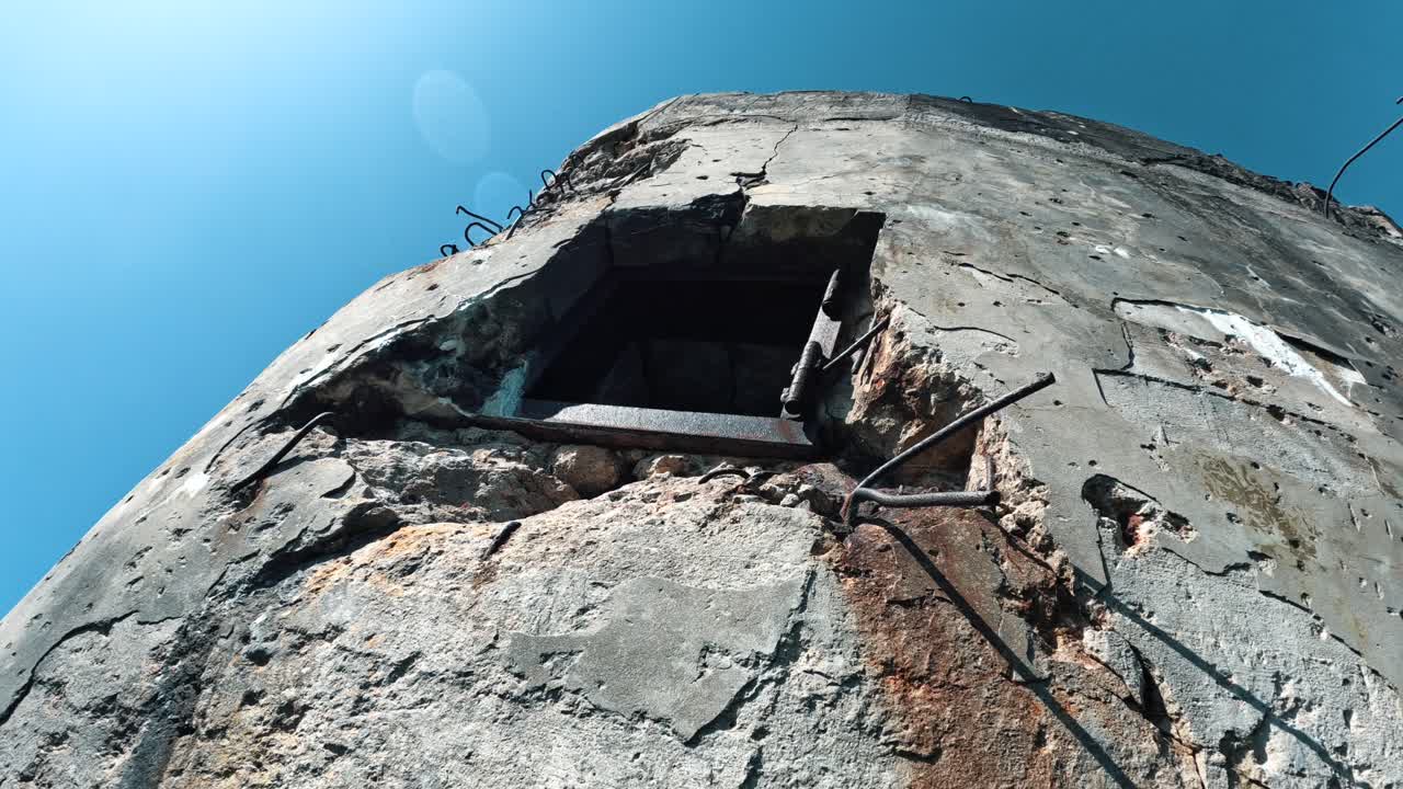 제2차 세계 대전 당시 동유럽에 있던 콘크리트 커