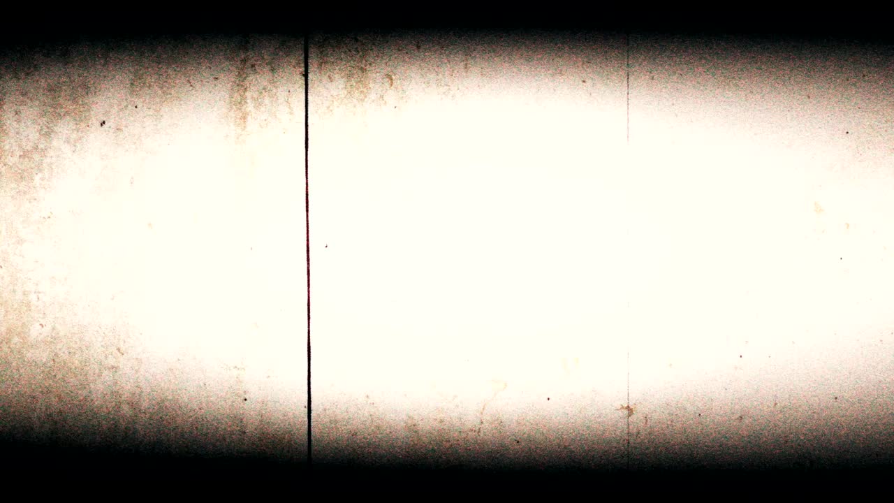 el aspecto de la película vieja de 4k tiene rasguños duros - efecto de aspecto de película vieja con mucha suciedad, fugas de luz, textura granulada, flash de película, quemaduras de película, fondo blanco vintage parpadeo realista