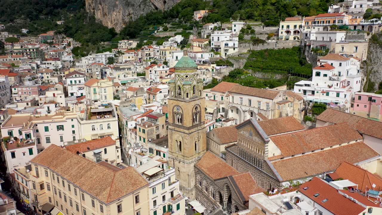 아말피 대성당의 아름다운 샷