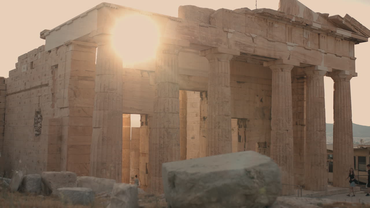Images of the Acropolis in Athens, Greece