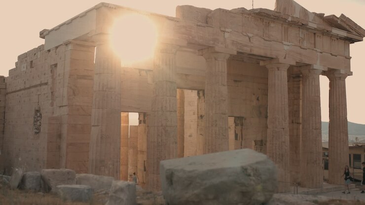 Images of the Acropolis in Athens, Greece