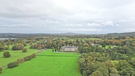 aerial view, travel landmarks, muckross estate, heritage sites ireland