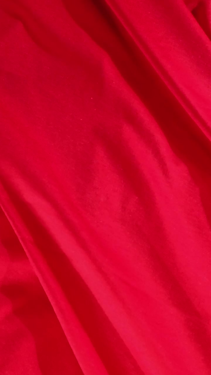 Red fabric draped texture