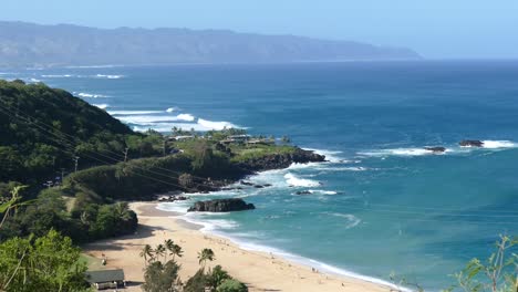 waimea bay, video taken from the heiau on the hill