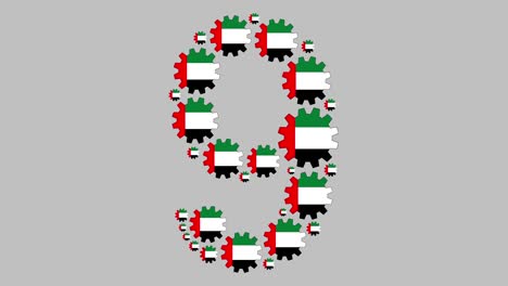 emirati number nine