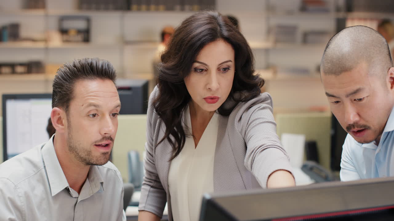 비즈니스 팀 회의