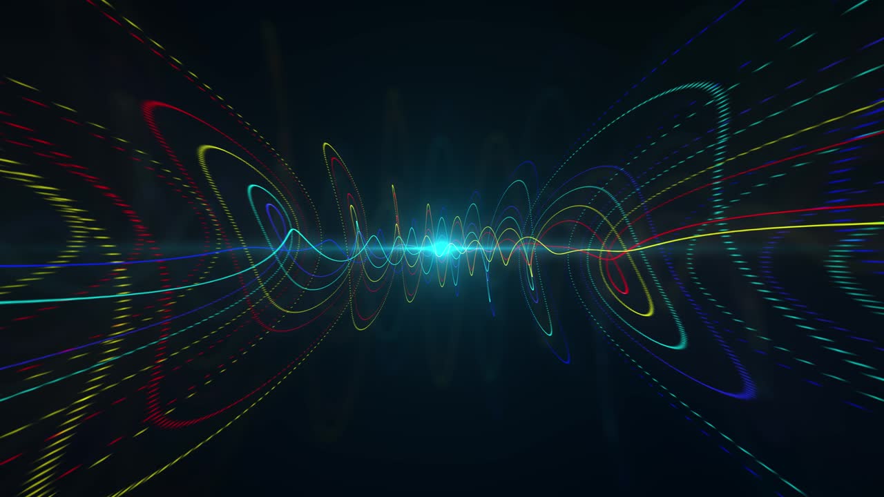 Digital Wave: Futuristic Soundwave Technology and Data Flow