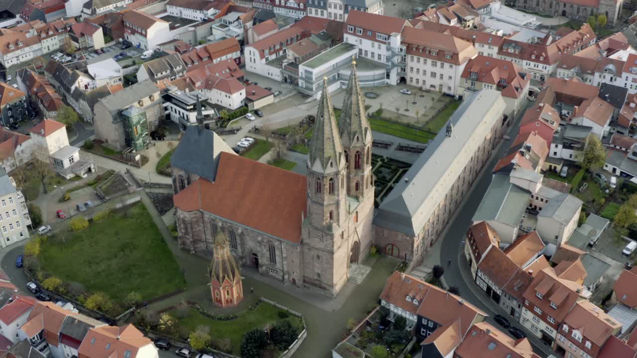 Droneoptagelse af Heilbad Heiligenstadt