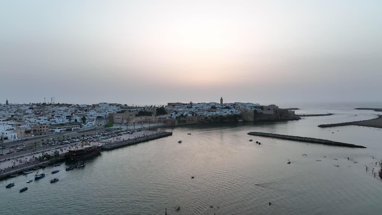 Rabat's old city and the Kasbah of the Udayas are iconic landmarks in Morocco, blending history, culture, and stunning views of the Atlantic Ocean and the Bouregreg River.