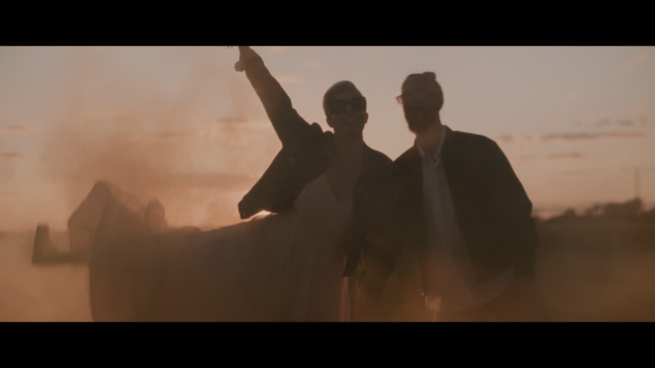 La danza del atardecer