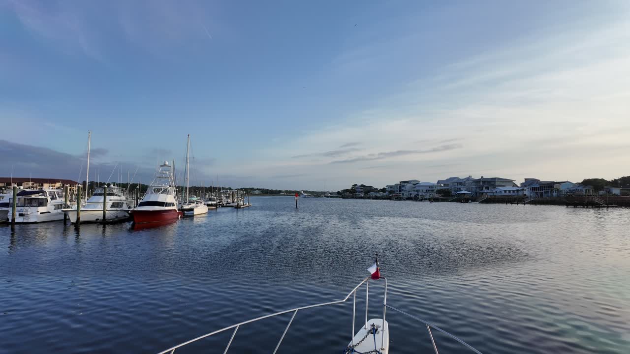 North Carolina drone footage of carolina beach.