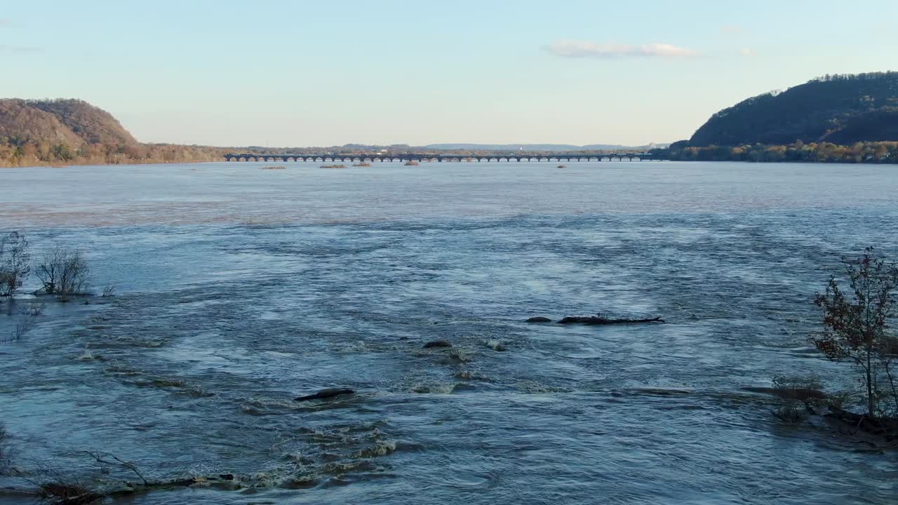 Statue of Liberty Replica on the Potomac River