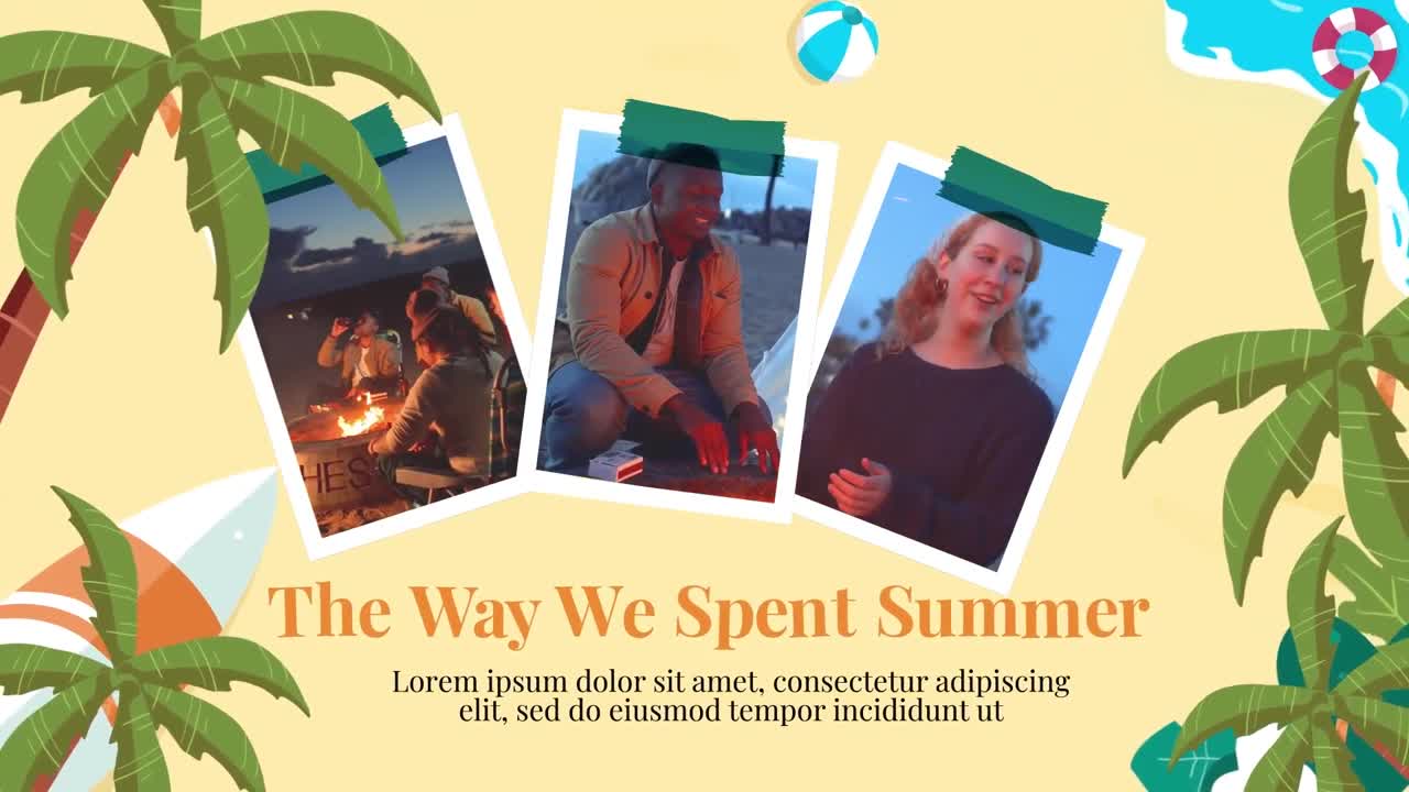Summer Beach Theme After Effect