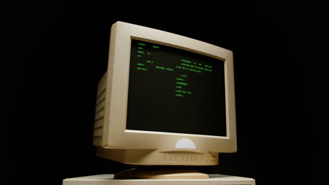 Vintage CRT Computer Monitor