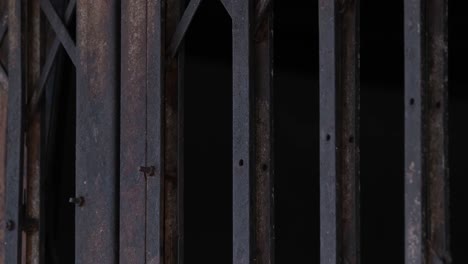 accordion gate in lop buri, thailand