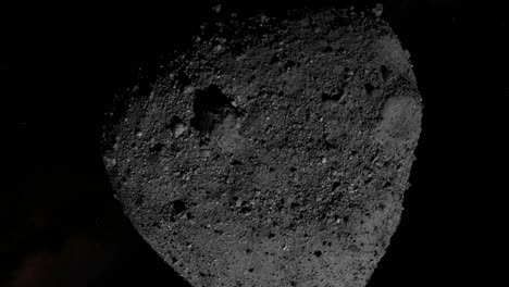 un asteroide flotando libremente en el espacio exterior