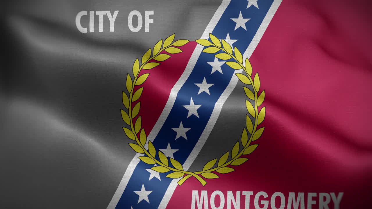 몽고메리 앨라배마 미국 발 루프 배경 4k