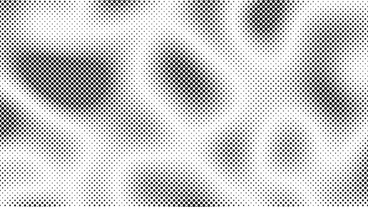 patrón de puntos de medio tono