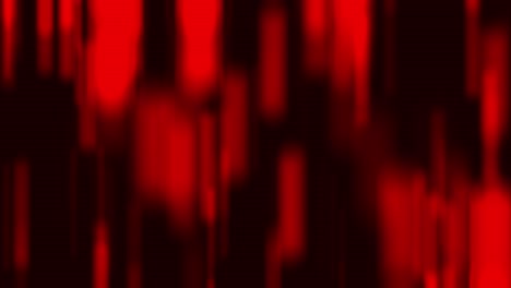 animation of defocused vertical red light streaks