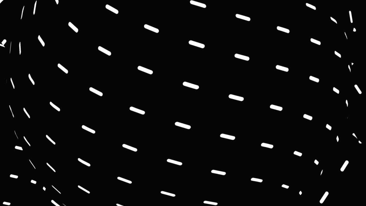 líneas onduladas abstractas fondo puntos animados