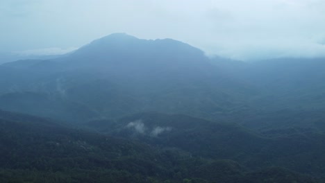 Drohnenvideoaufnahme-Der-Hügellandschaft-Von-Nagaland