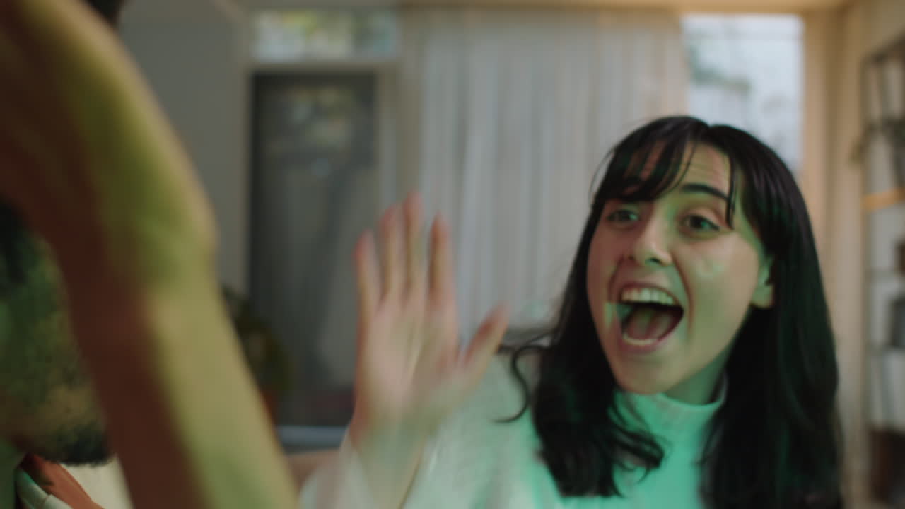 Diverse Spouses Using Joystick Playing Video Games