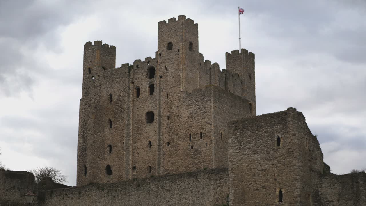 Rochester Castle in Kent, England, United Kingdom