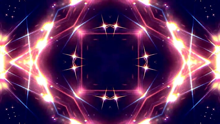 KALEIDOSCOPE LIGHTS EFFECTS Abstract Motion BACKGROUND