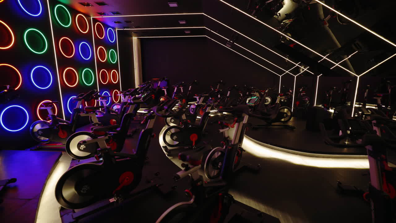Modern Spin Studio Interior