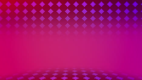 fondo con un patrón de diamante rojo y púrpura vibrante