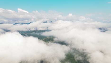 flying in the clouds flying in the clouds. the clouds are moving on camera. flying through the cloud